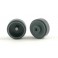 PLASTIC Ø16.5X8.2X2.5MM WHEELS DARK GREY 0.76G 4X