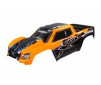 BODY, X-MAXX®, ORANGE (PAINTED, DECALS APPLIED) (A