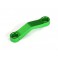 Drag link, machined 6061-T6 aluminum (green-anodized)