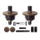 DISC.. ASSEMBLED PRO DIFFERENTIAL SET W/METAL GEARS (2)