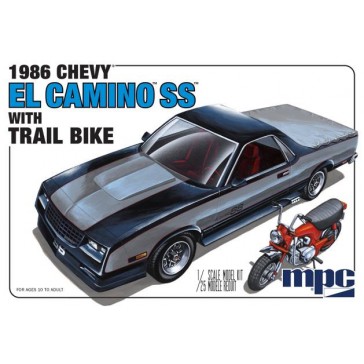 '86 El Camino SS & Dirt Bike   1/25