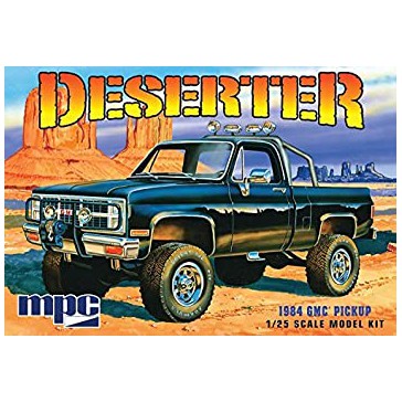 GMC Pickup Deserter White      1/25