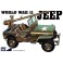 DISC.. MPC WWII Jeep Mobile Kit       1/25