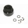 Clutch bell, (24-tooth)/ 5x8x0.5mm fiber washer (2)/ 5mm E-c