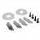 Brake Disk. Pad & Screw Set: 5TT