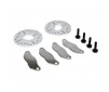 Brake Disk. Pad & Screw Set: 5TT
