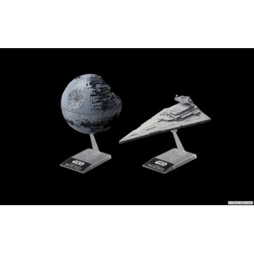 COOP. BANDAÏ DEATH STAR II & IMPERIAL STAR DESTR. - 1:72