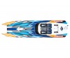 DCB M41 Catamaran Race Boat TQi TSM, OrangeX V2 , TRX57046-4ORNGX