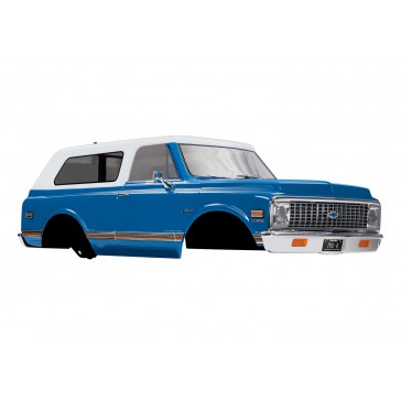 Body, Chevrolet Blazer (1972), complete (blue) (includes grille, side