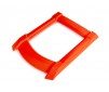 Skid plate, roof (body) (orange)/ 3x15mm CS (4) (requires 7713X to m