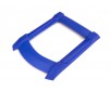 Skid plate, roof (body) (blue)/ 3x15mm CS (4)  (requires 7713X to mo