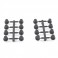 Adjustable Hinge Pin Brace Inserts: 8B/8T