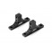 ALU UPPER CLAMP REAR - BLACK - SWISS 7075 T6 - (L+R)