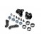 ALU STEERING BLOCKS WITH GRAPHITE EXTENSION PLATES - SET