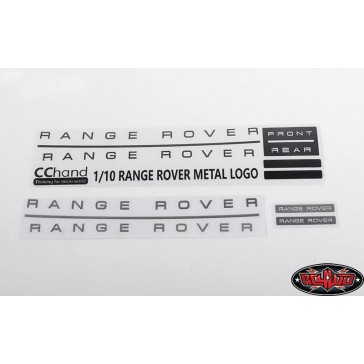 RC4WD Jsscale rc4wd range rover boomracing scale emblems 1/10 rc crawler team raffle 