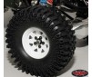 5 Lug Wagon 1.9 Steel Stamped Beadlock Wheels (White)
