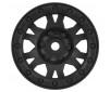 IMPULSE 1.9" BLACK PLASTIC INTERNAL BEADLOC WHEEL