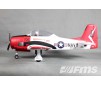 1/8 Plane 1400MM T-28 (V4) Red PNP kit w/ reflex system