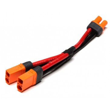 IC5 Battery Parallel Y-Harness 6" / 150mm: 10 AWG