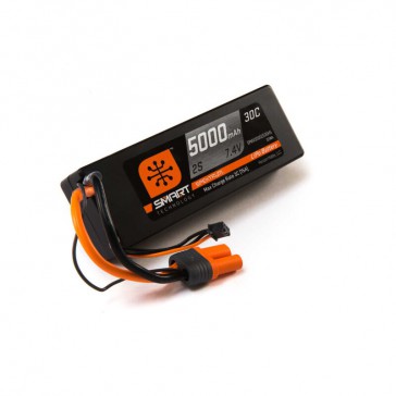 5000mah 2S 7.4V Smart LiPo 30C Hardcase: IC5