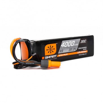 4000mAh 6S 22.2V Smart LiPo Battery 30C: IC5