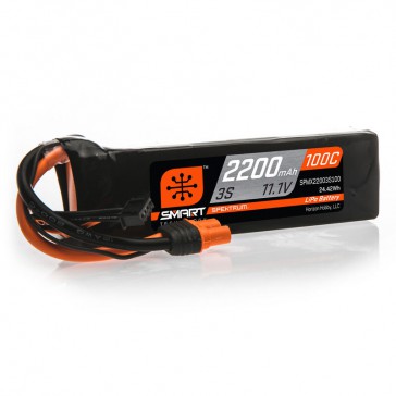 2200mAh 3S 11.1V 100C Smart LiPo Battery: IC3