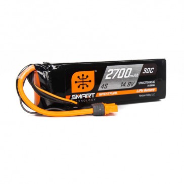 2700mAh 4S 14.8V Smart LiPo Battery 30C: IC3