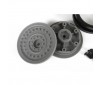 1.9 MW19 Beadlock Wheels - Gray (2pcs)