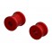 Aluminum Chassis Brace Spacer Set Red