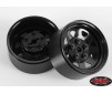 5 Lug Wagon 1.9 Steel Stamped Beadlock Wheels (Black) (4)