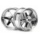 DISC.. TE37 WHEEL 26MM CHROME (0MM OFFSET)