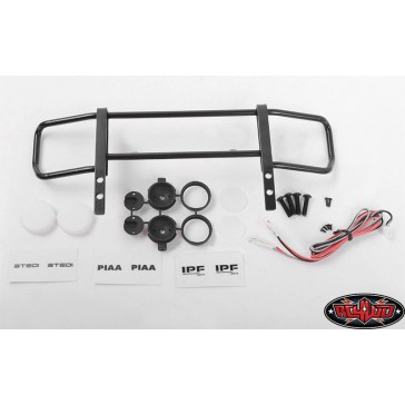 Command Front Bumper w/ White Lights and Light Kit Set