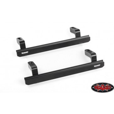 Tough Armor Slim-Line CNC Sliders for Traxxas TRX-4 (Black)