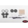 DISC.. Round IPF Flood Lights w/ Light Kit (Black)