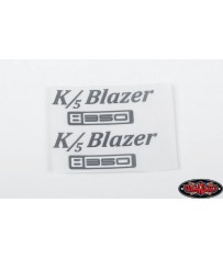 Metal Logo for Axial SCX10 II 1969 Chevrolet Blazer