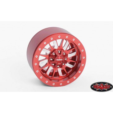 Enforcer 1.9 Beadlock Wheels (Red)