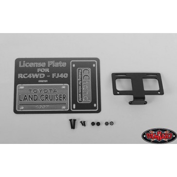 Front License Plate System for G2 Cruiser