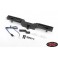 Oxer Steel Rear Bumper w/ Towing Hook, Brake Lenses + LED Li