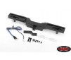 Oxer Steel Rear Bumper w/ Towing Hook, Brake Lenses + LED Li