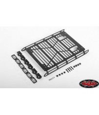 Adventure Roof Rack w/ Front and Rear Lights for Traxxas TRX