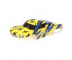 Body, Yellow/Blue: 1:10 2wd Torment