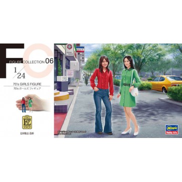 1/24 70'S GIRLS FIGURE 2 PCS FC06