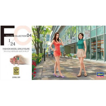 1/24 FASHION MODEL GIRLS FIGURE 2 PCS FC04
