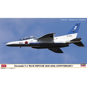 1/72 KAWASAKI T-4 BLUE IMPULSE 2020 60TH ANNIV. (11/20) *