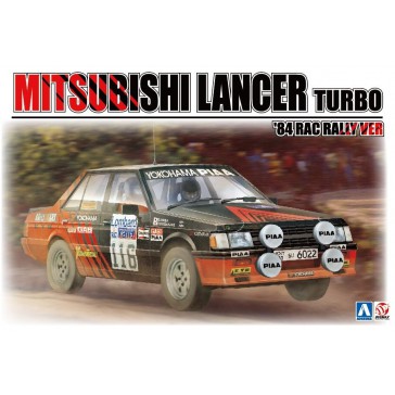 DISC.. 1/24 MITSUBISHI LANCER TURBO '84 RAC RALLY