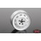 Stamped Steel 1.7 10-Oval Hole Wheels (White)