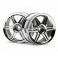 DISC.. 12 SPOKE CORSA WHEEL 26MM CHROME (+3MM)