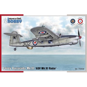 Fairey Barracuda Mk.III'ASW MK.XI Radar   1:72