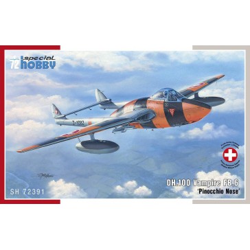 DH.100 Vampire FB.6 "Pinocchio Nose   1:72