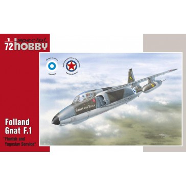 Folland Gnat F.Mk.I Finnish a.Yugoslav S   1:72